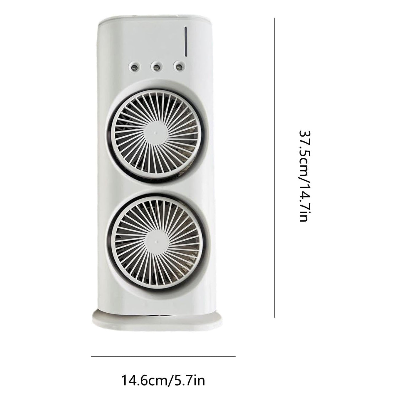 Double Ended Spray Fan AC Mini AC For Room Cooling | Mini Cooler Air Cooler Portable Air Conditioners For Home Office Artic Cooler 3 In 1 Conditioner Mini Air Cooler Mini Cooler Air GenzVybs